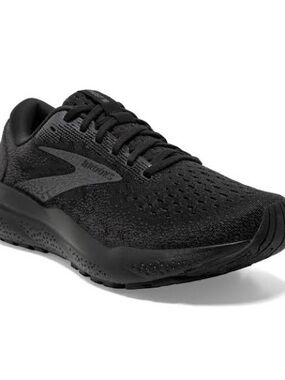 Brooks Running Shoes Womens 8.5 (B) medium Triple Black Ghost 16 Sneakers